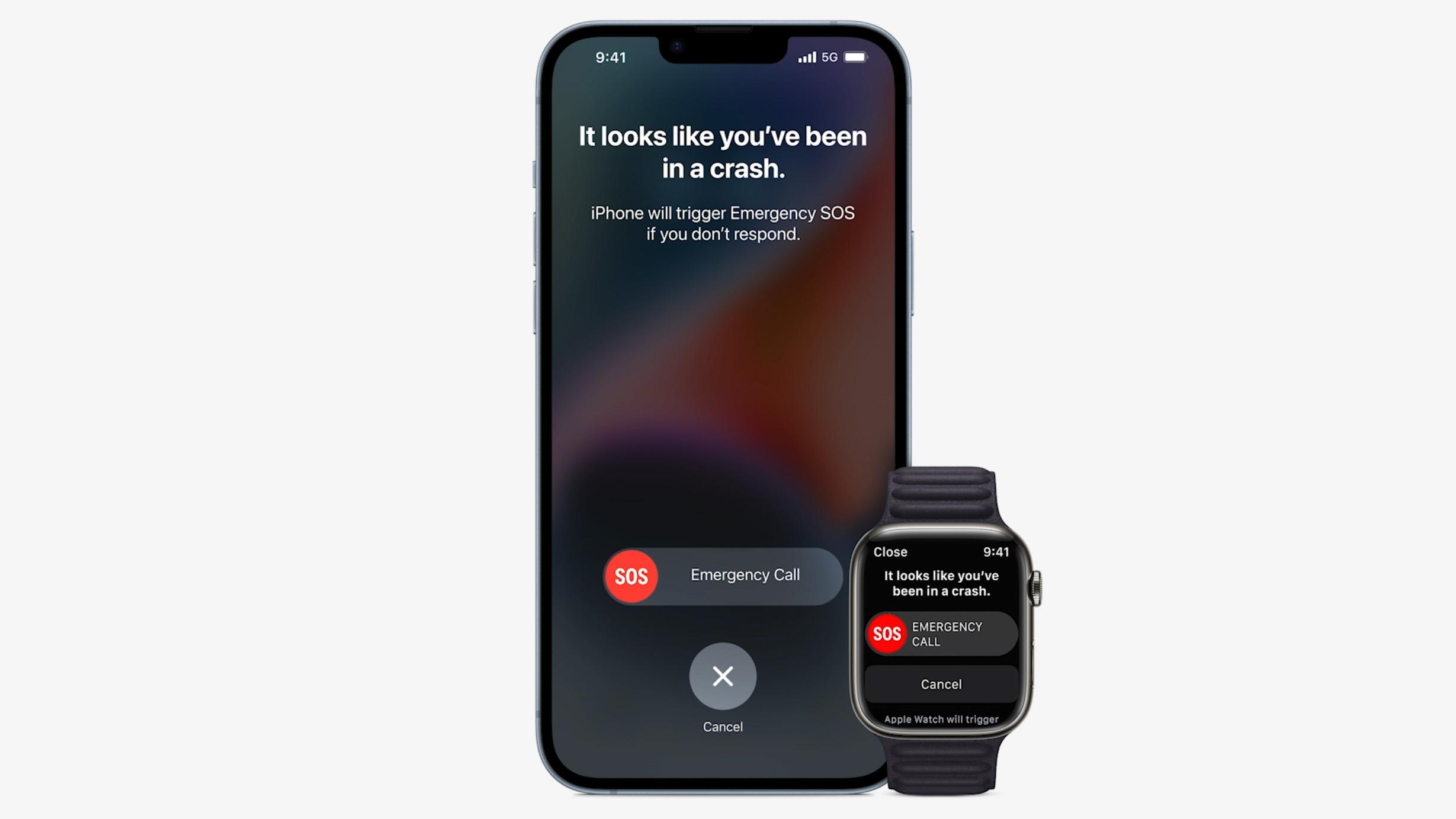 Også iPhone får krasjdeteksjonen vi hørte om til Apple Watch, takket være et par nye sensorer. 