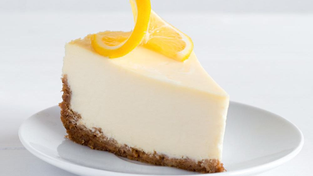Fräsch cheesecake med citronsmak