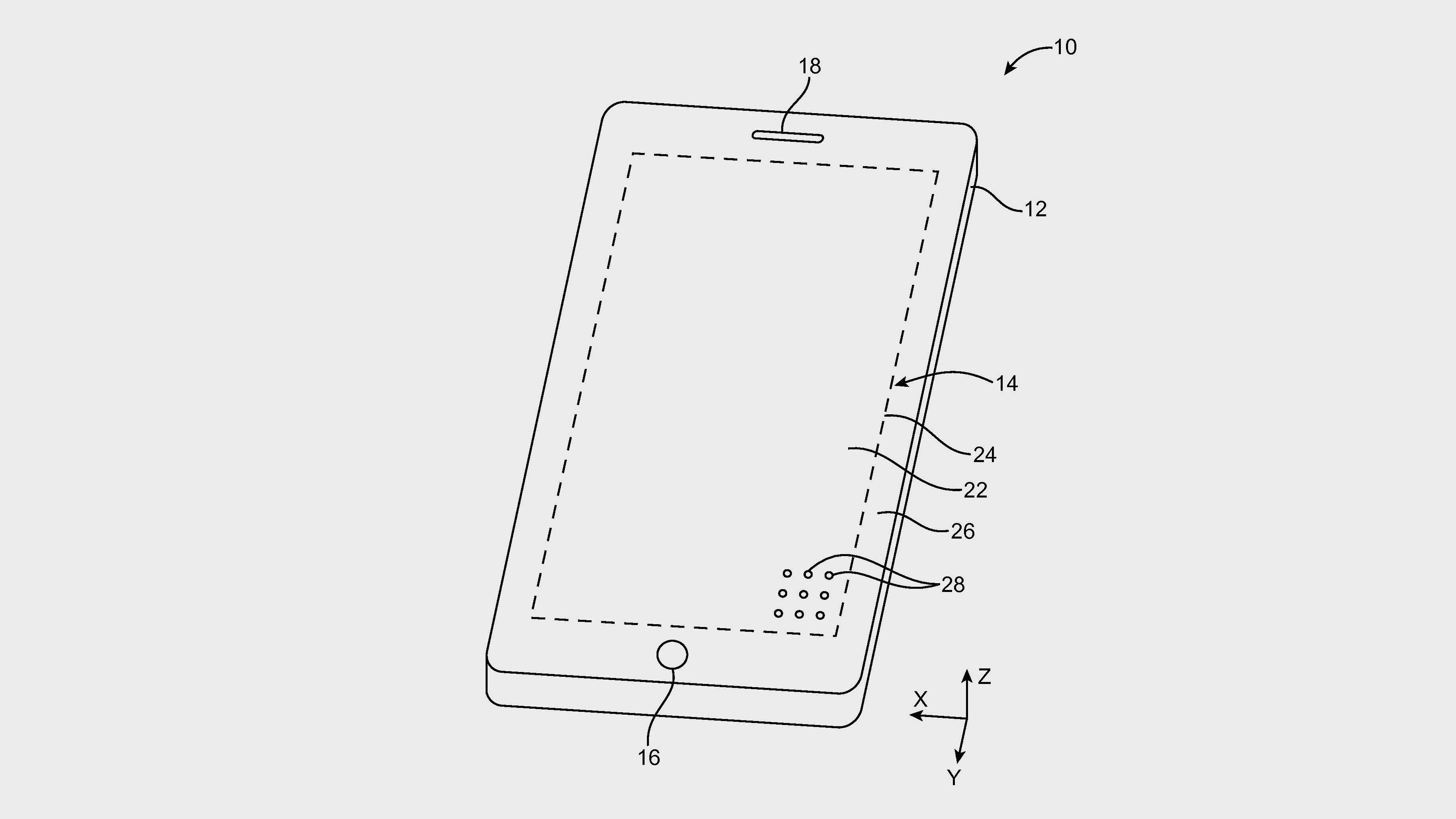 Apple planlegger en mobil med «huller» i skjermen