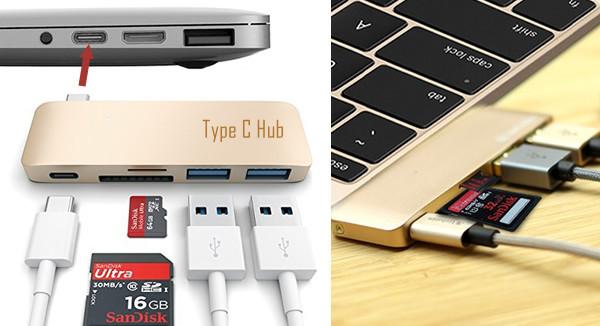 Med en USB-C-hub mener GPD du vil få de grunnleggende tilkoblingsbehovene dekket.