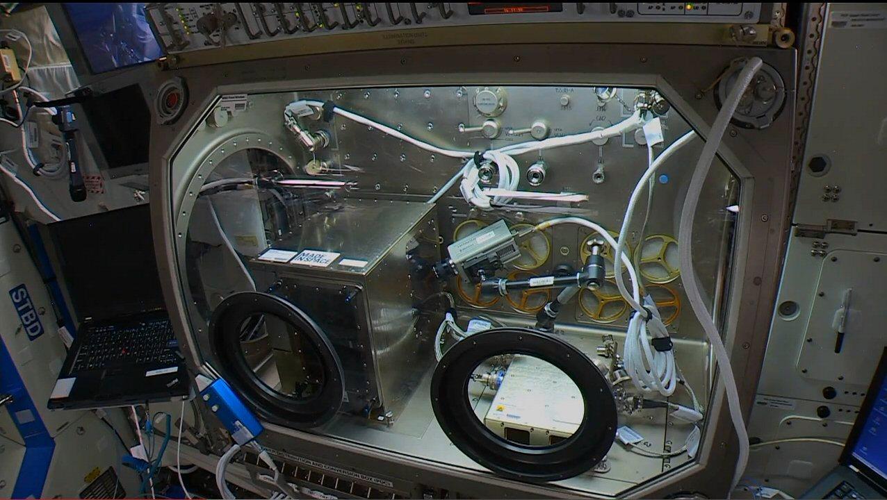 NASAs nye 3-skriver på ISS.Foto: NASA / YouTube
