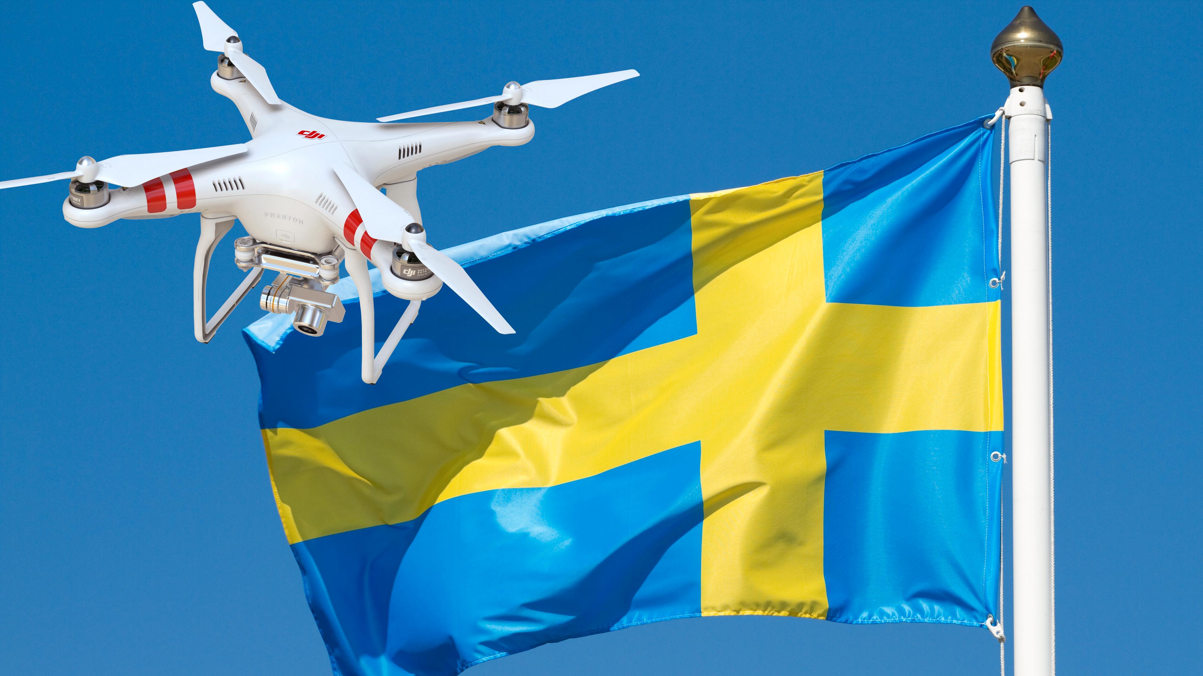 Sverige totalforbyr fotografering med droner