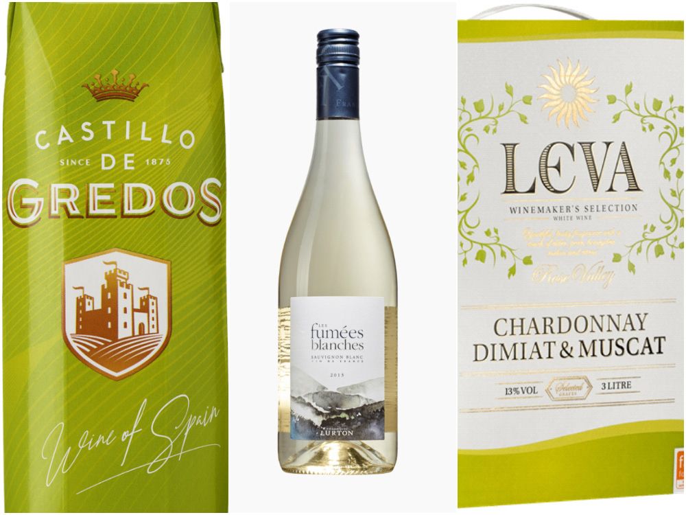Vitt vin: Bland de vita vinerna valde svenskarna återigen spanskt och fruktigt med Castillo de Gredos Blanco.