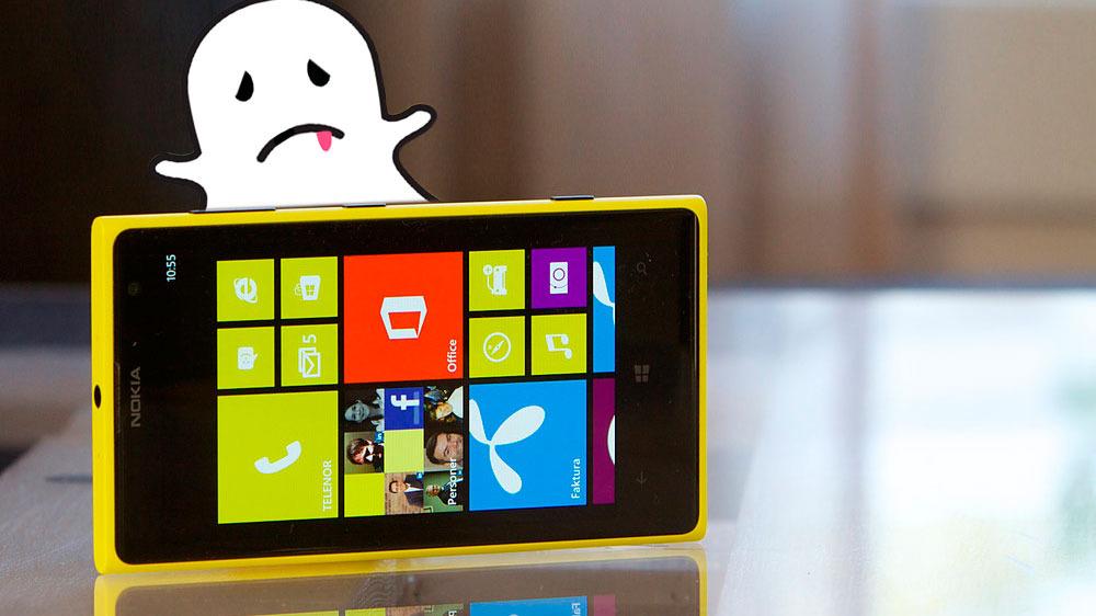Ny kampanje for Snapchat på Windows-mobiler
