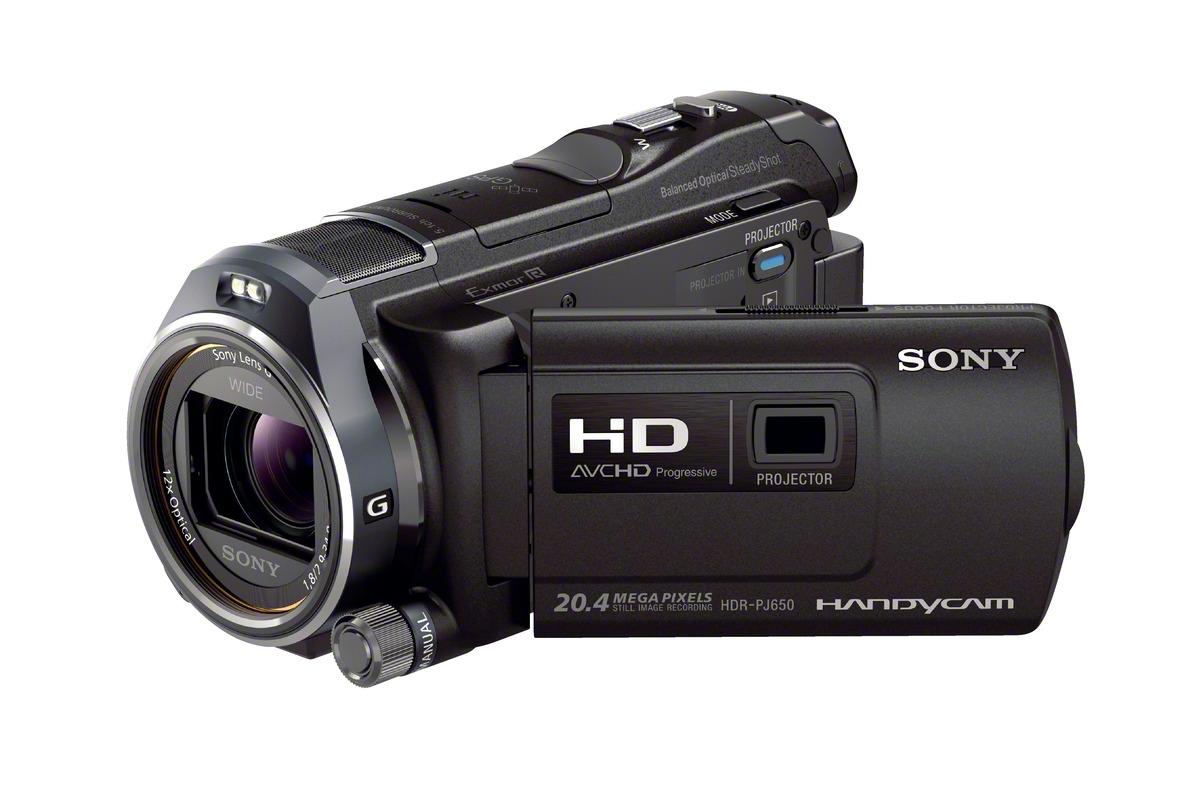 Sony Handycam HDR-PJ650.Foto: Sony