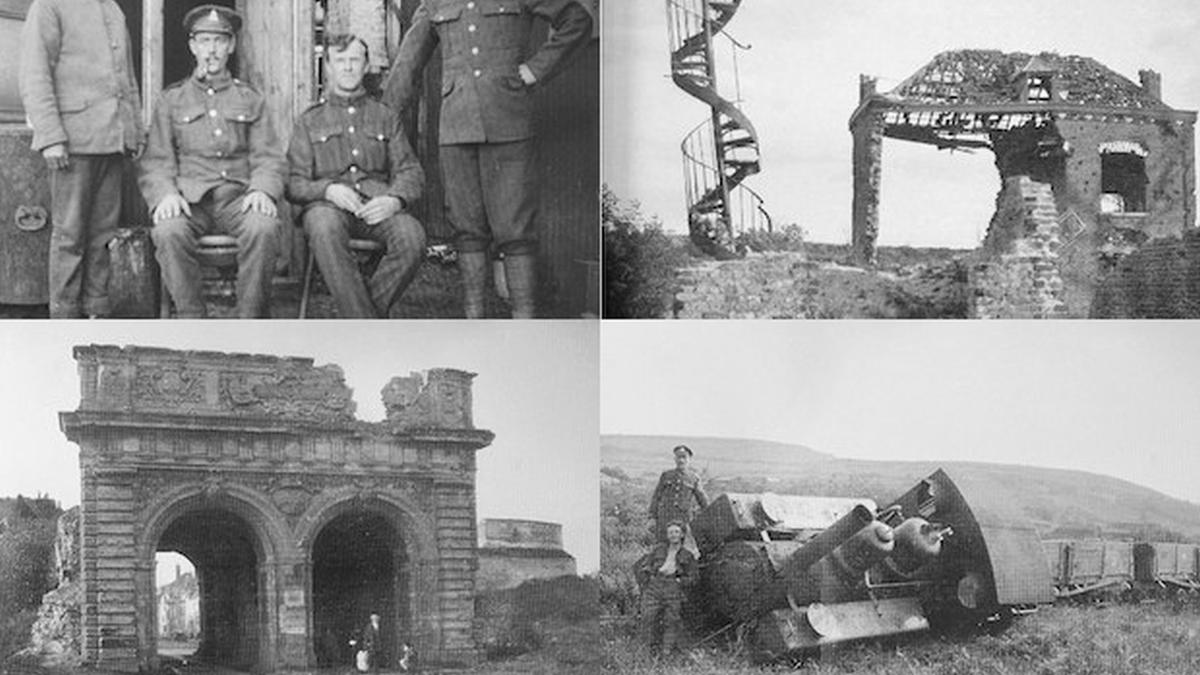 Se de unike bildene fra første verdenskrig