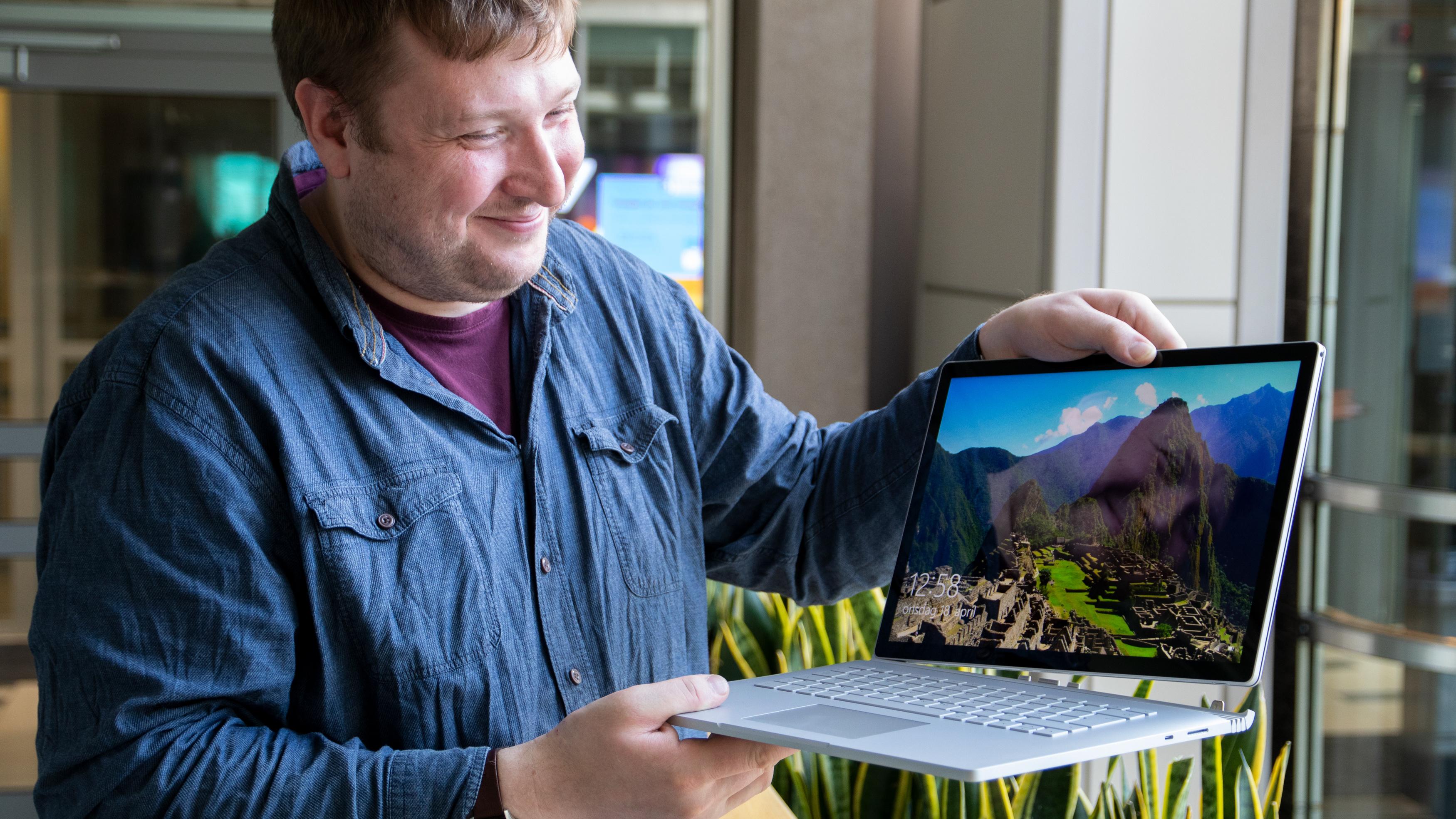 Microsoft Surface Book 2 15-tommer med GTX 1060-grafikk