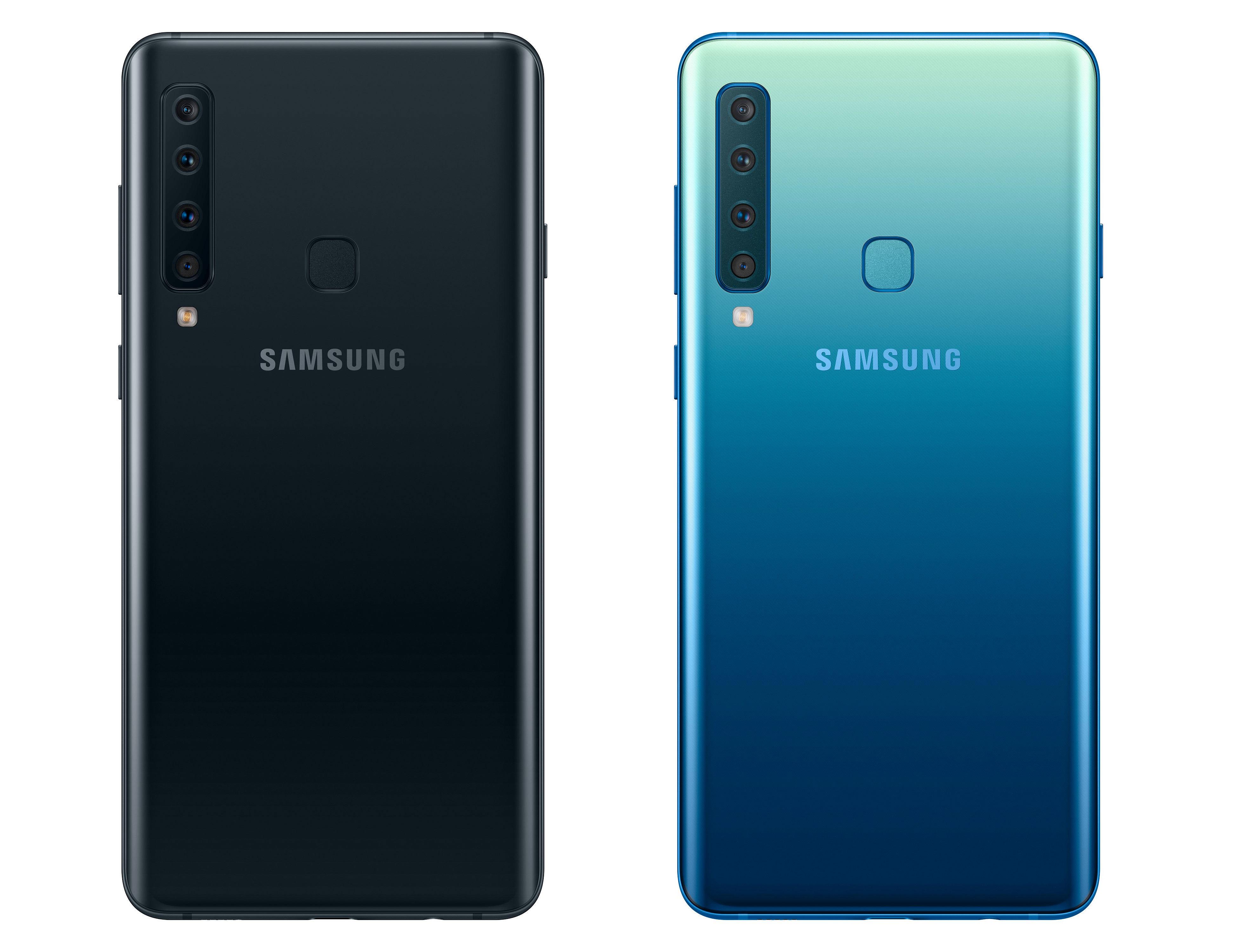 Mobilen kommer to farger - svart og blå.