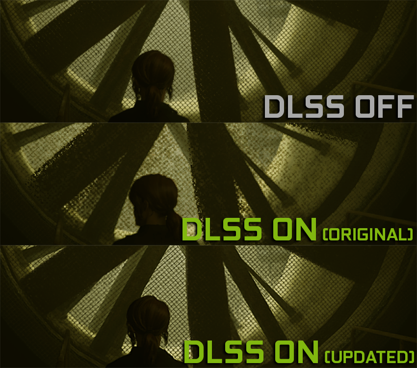 Så tydelig kan forskjellen mellom den originale og den nye DLSS-implementeringen være i Control. Se også hvordan den originale renderingen ikke kan skilles fra DLSS 2.0-versjonen med langt høyere ytelse.