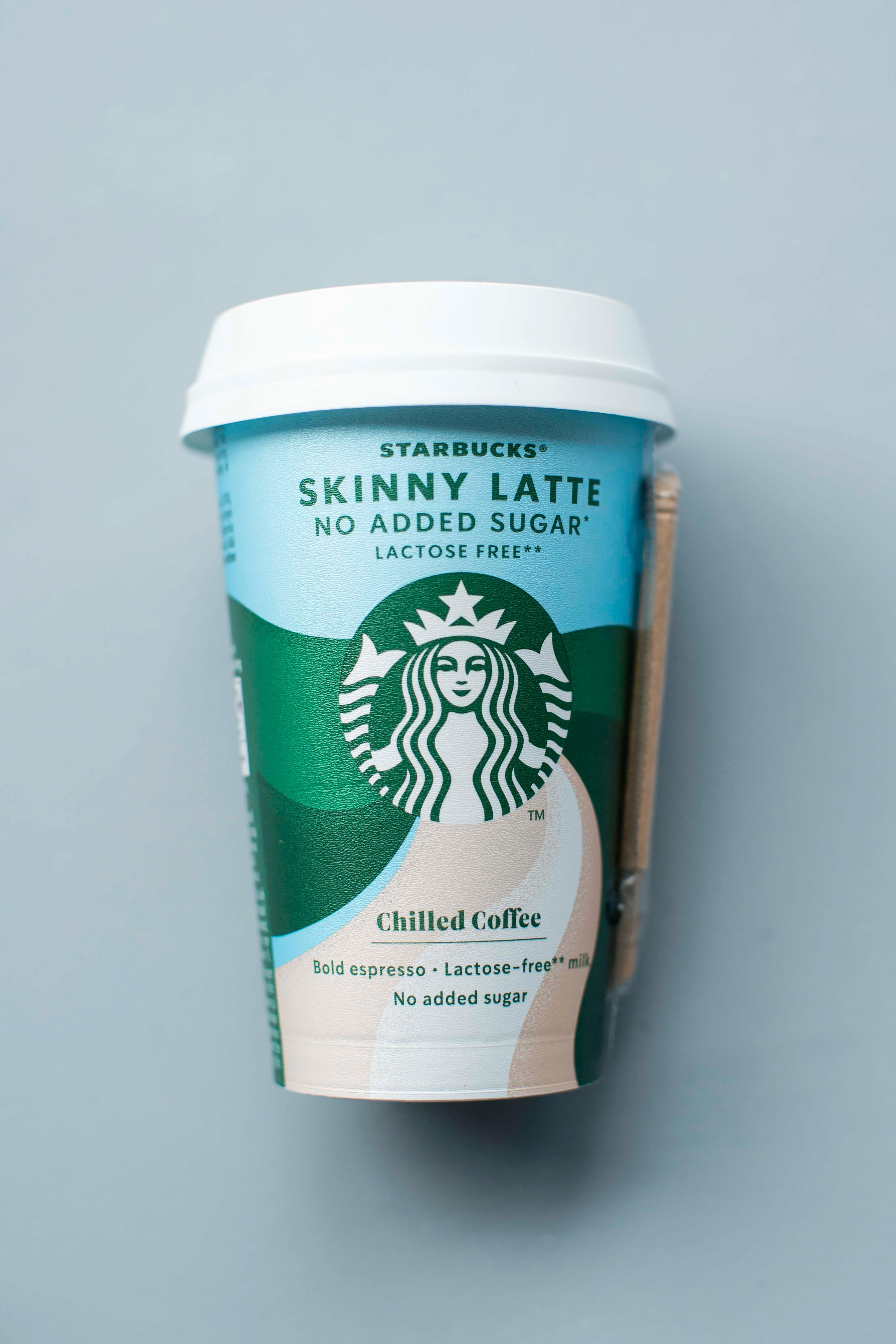 SØT SAK: «Skinny latte» fra Starbucks var testens søteste iskaffe.