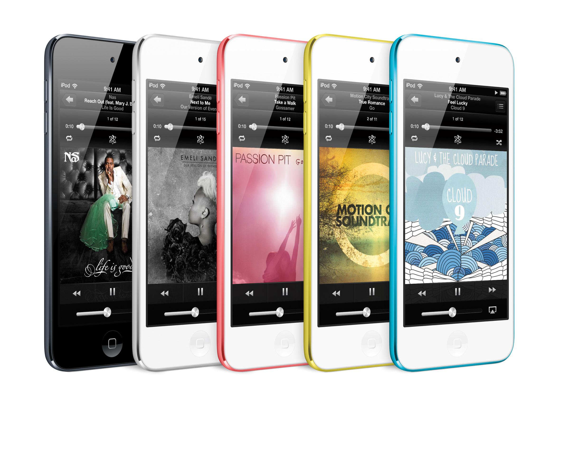 iPod Touch i 2012-utgave.Foto: Apple