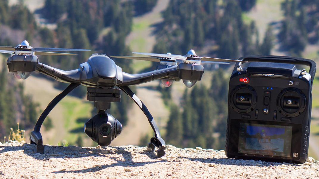 Ny kameradrone filmer i 4K-oppløsning