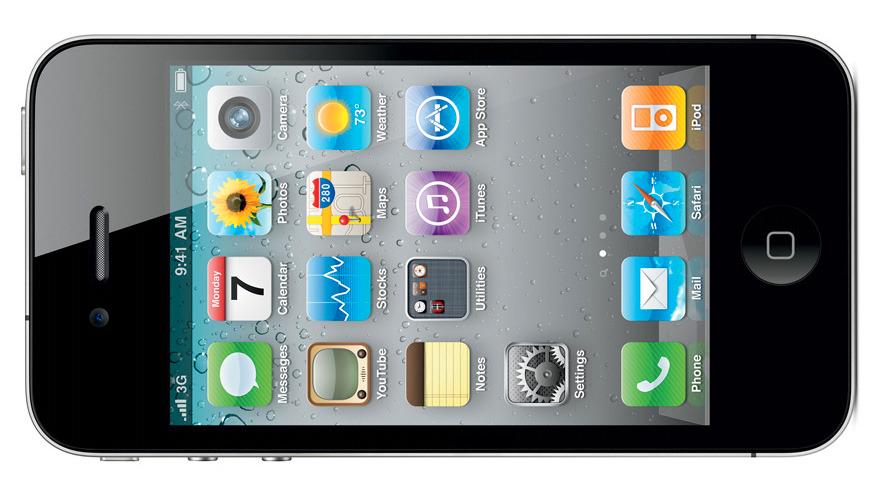 Med iPhone 4 ga Apple oss Retina-skjerm, egenutviklet A4-brikke og dekningsskandalen «Antennagate».Foto: Apple
