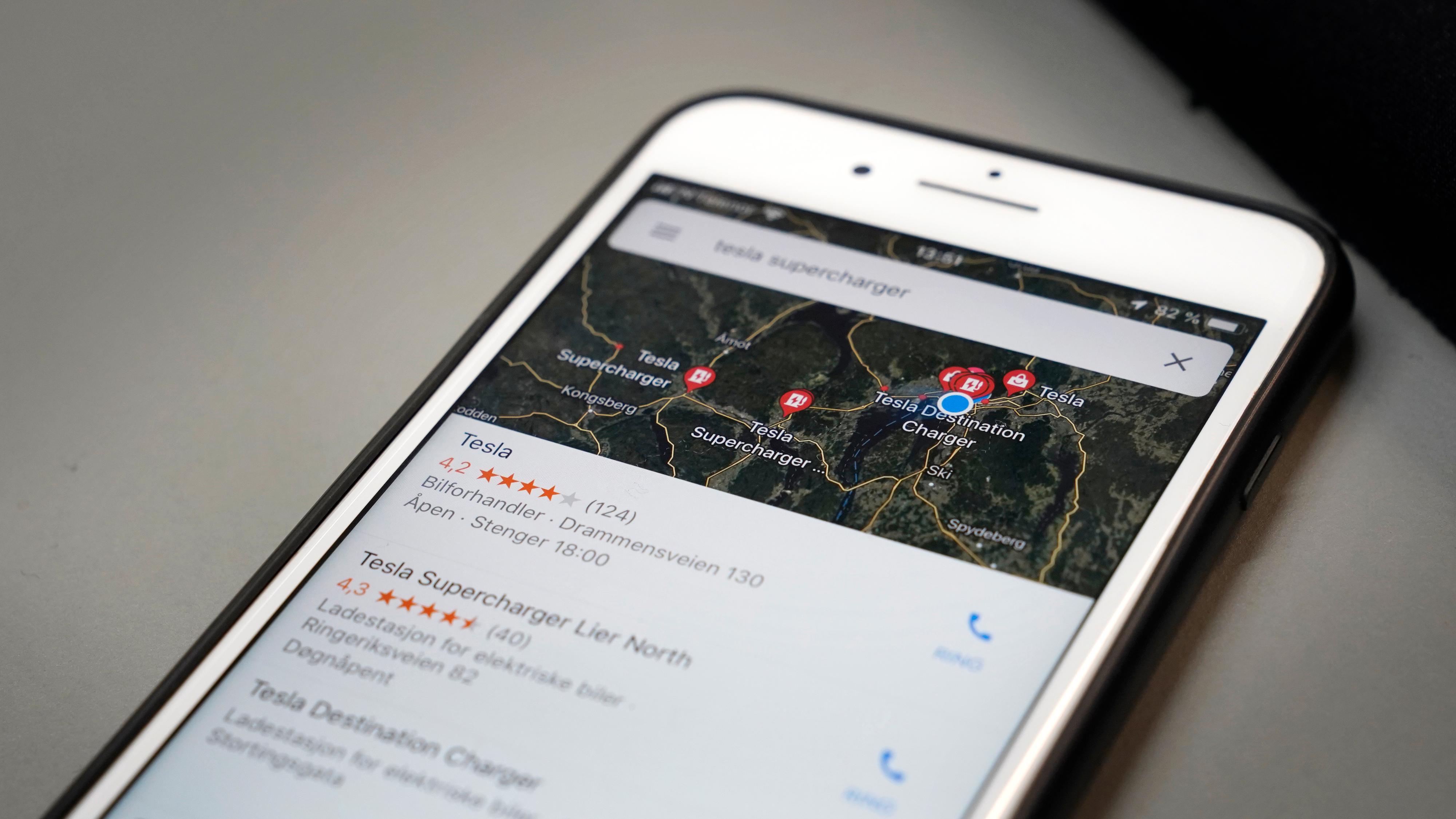 Google Maps' nye oppdatering vil gjøre livet enklere for Tesla-eiere