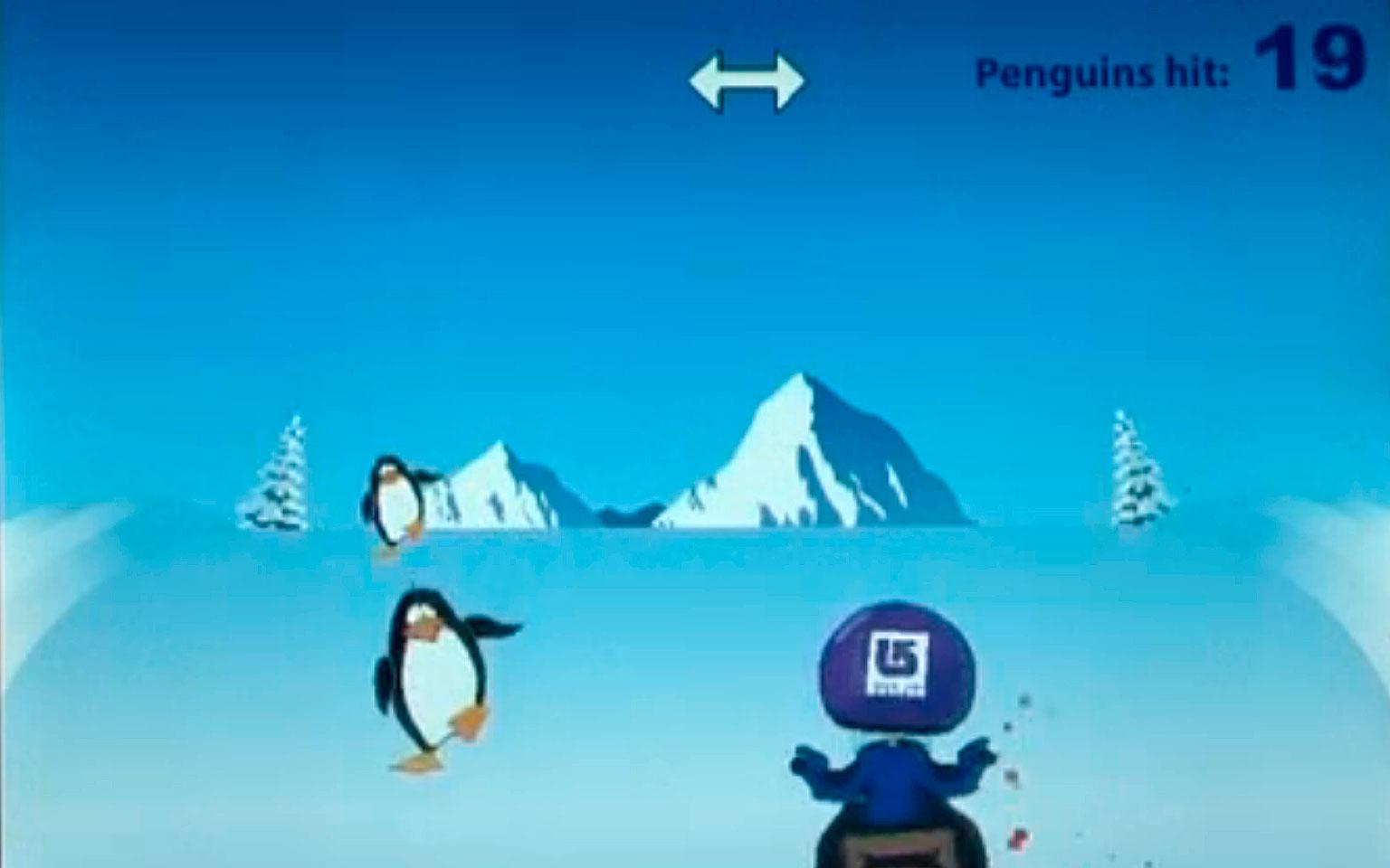 Pingvinene lever farlig når blæra er full.