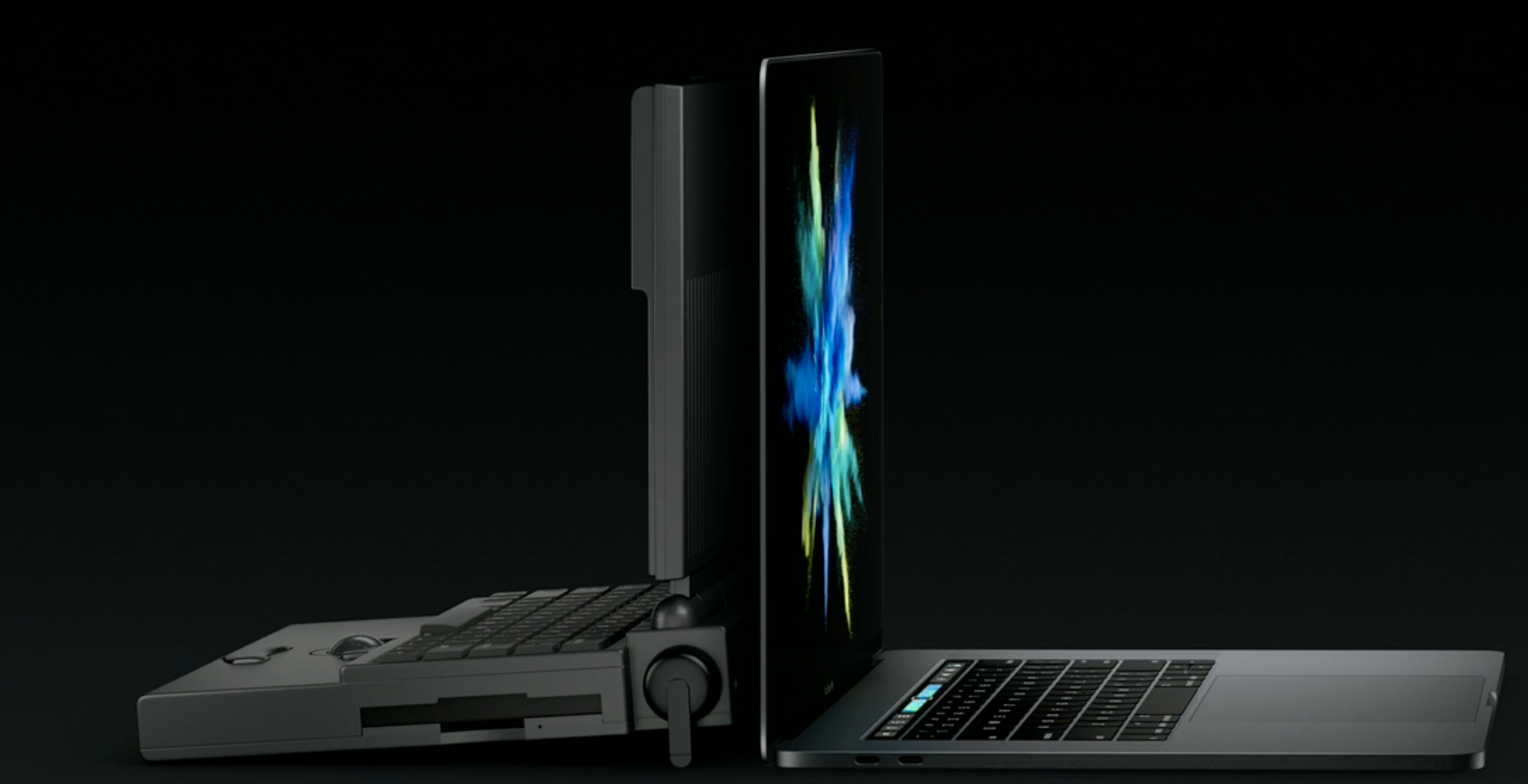Mye har skjedd på 25 år. Den nye MacBooken er visst 6,8 millioner ganger raskere enn Powerbooken.