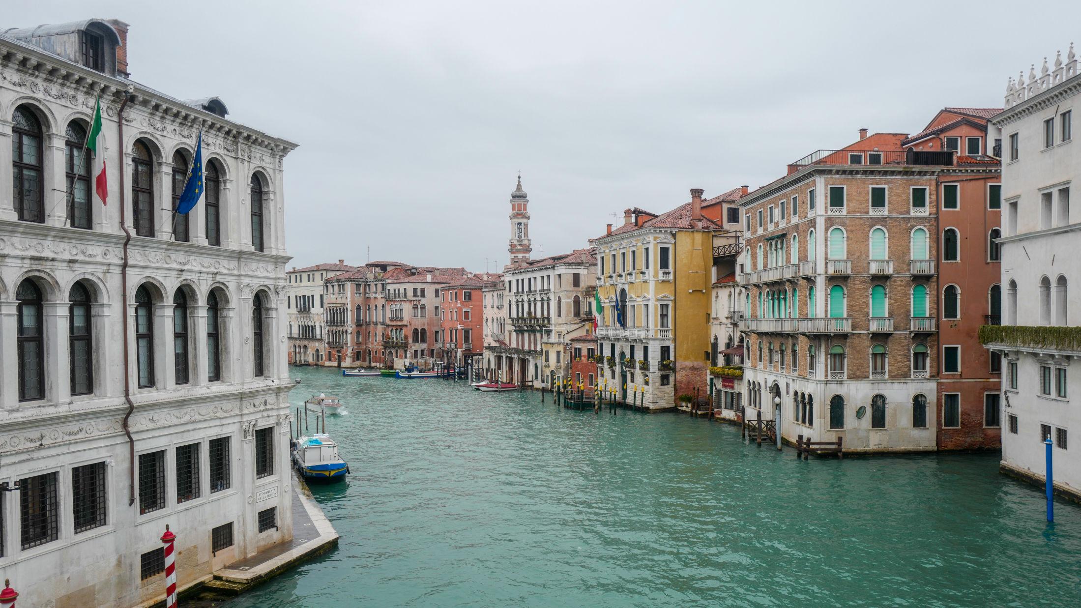 KANALBYEN: Venezia er hovedsete i regionen Veneto, en av Italias mest produktive landbruksregioner. Foto: Helle Øder Valebrokk
