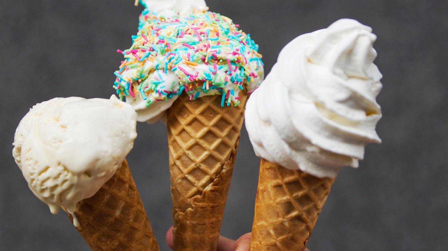 KREATIVE SMAKER: New York byr på mange spesielle iskremsmaker i sommer. Foto: Frode Hansen/VG.