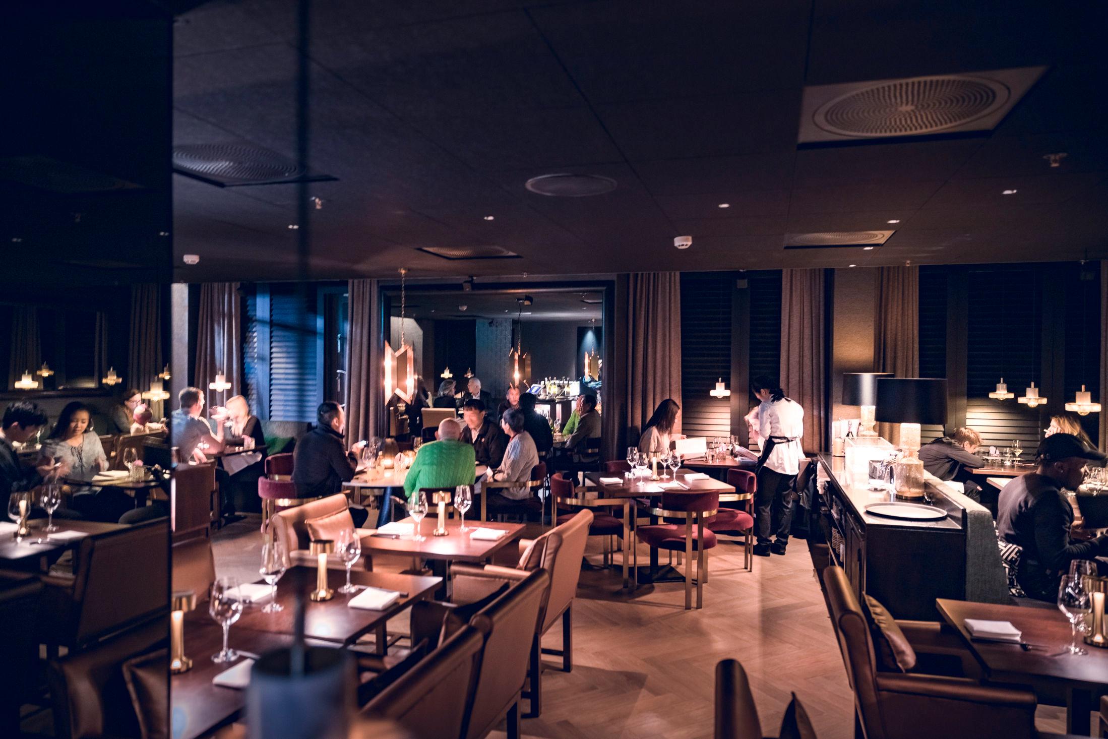 PEN RESTAURANT: VGs anmelder skryter av den gode atmosfæren i restauranten. Foto: KRISTER SØRBØ, VG