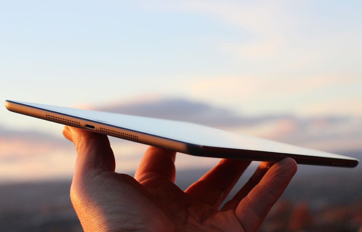 iPad Air er ingen lettvekter i ytelsestester.Foto: Espen Irwing Swang, Amobil.no
