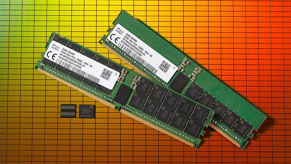 DDR5- minne fra koreanske SK Hynix er klar for markedet - når det er behov for dem. 