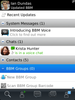BlackBerry Messenger (BBM).Foto: BlackBerry