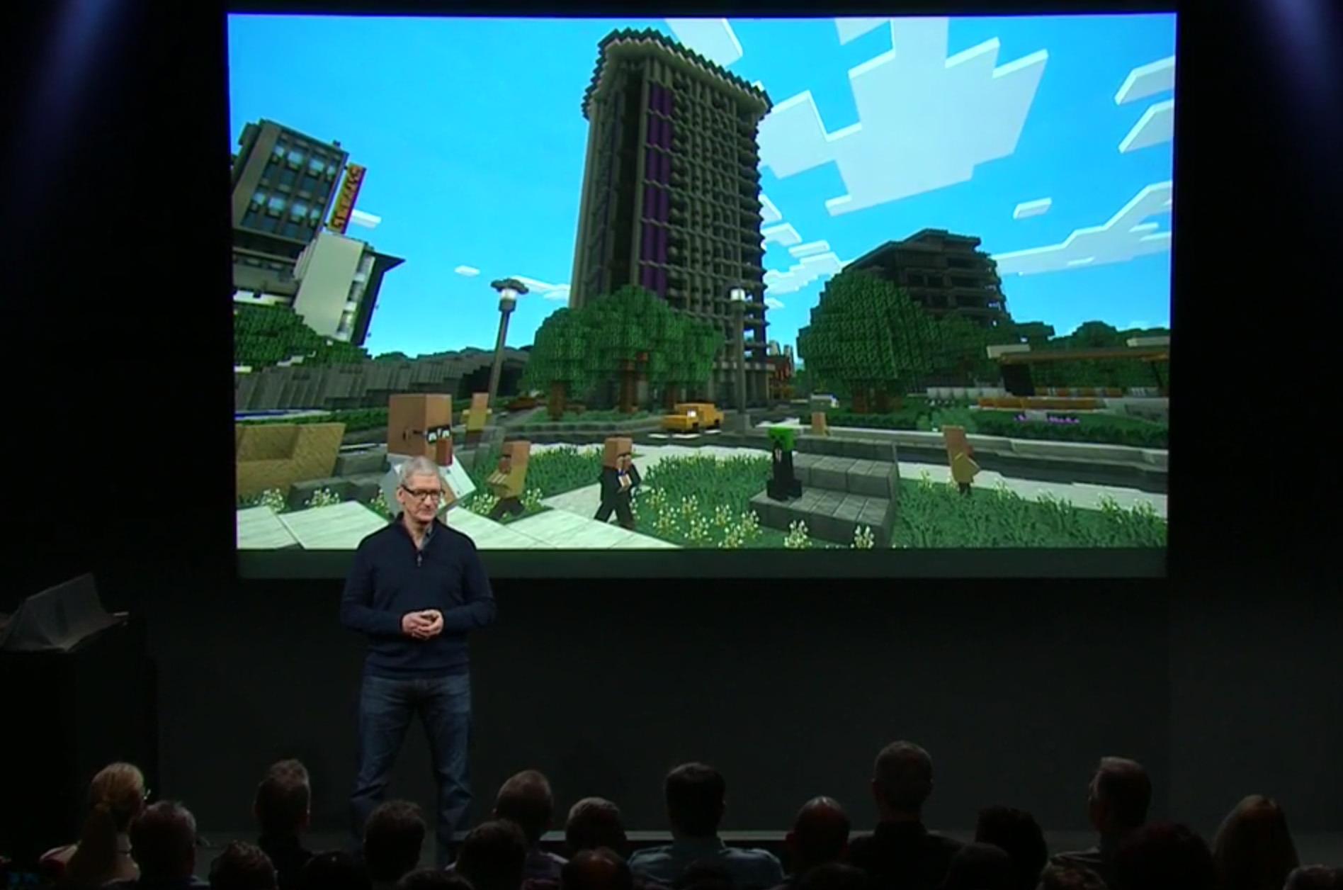 Minecraft kommer for Apple TV i løpet av året.