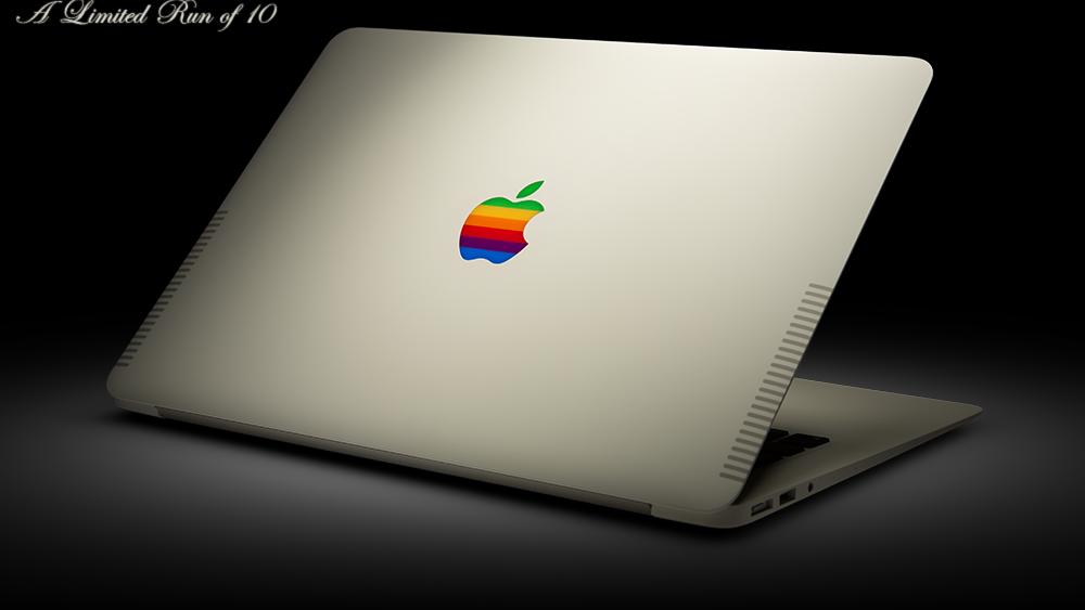 Slipper MacBook Air med retro-utseende