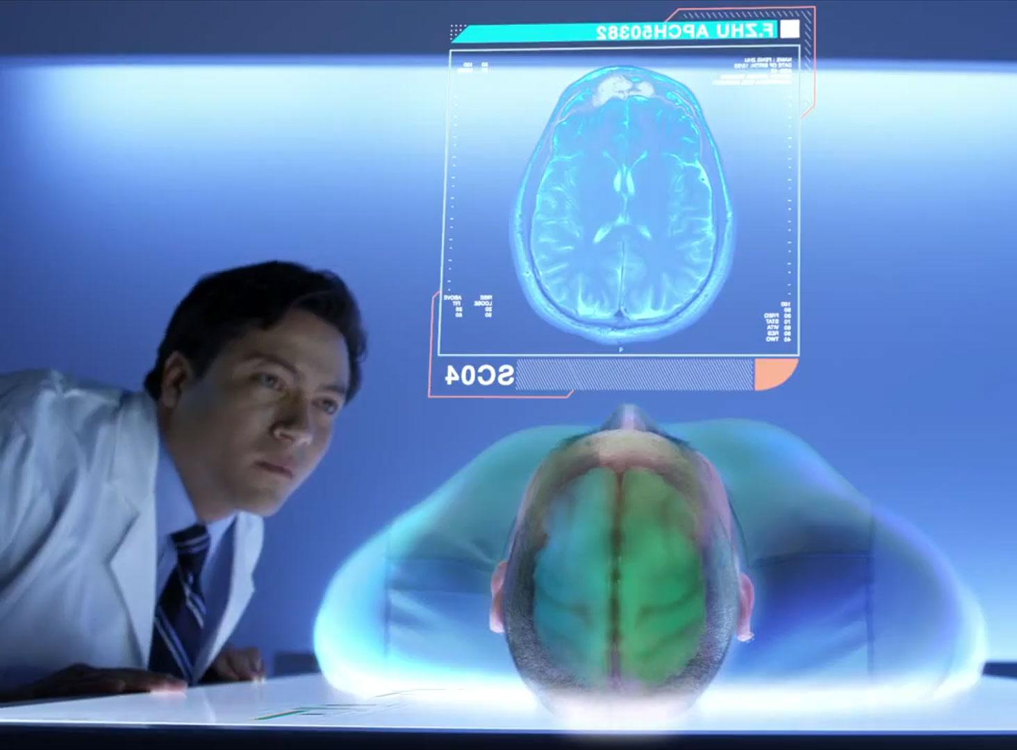 Hjernekirurgen får en lettere oppgave, skal vi tro videoen.