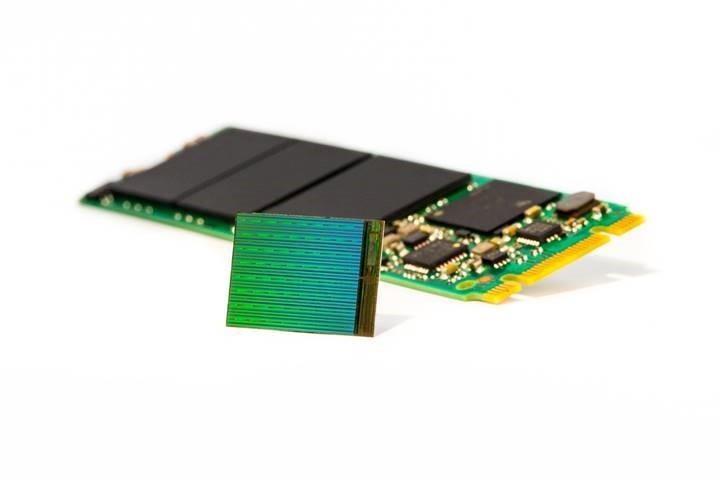 3D NAND skal gi deg tre ganger så stor lagringskapasitet. Foto: Intel / Micron