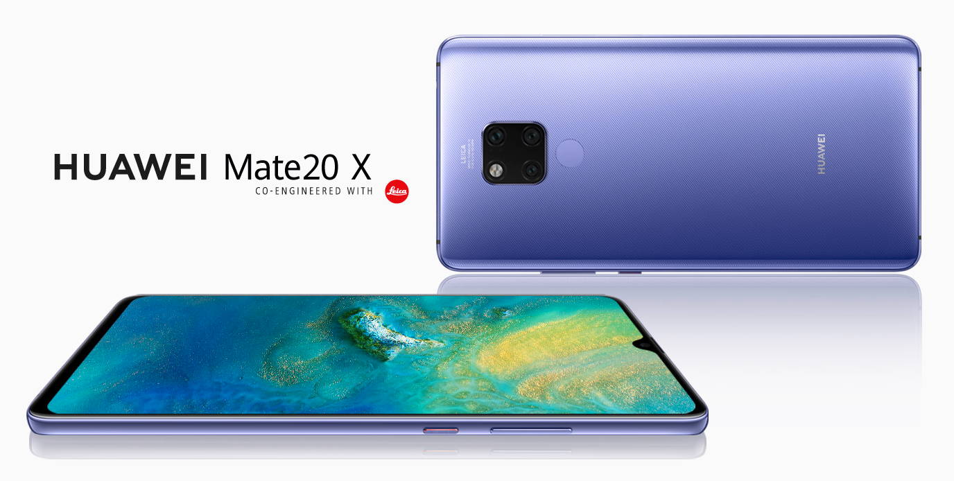 Mate 20 X får samme kameraløsning som Mate 20 Pro.
