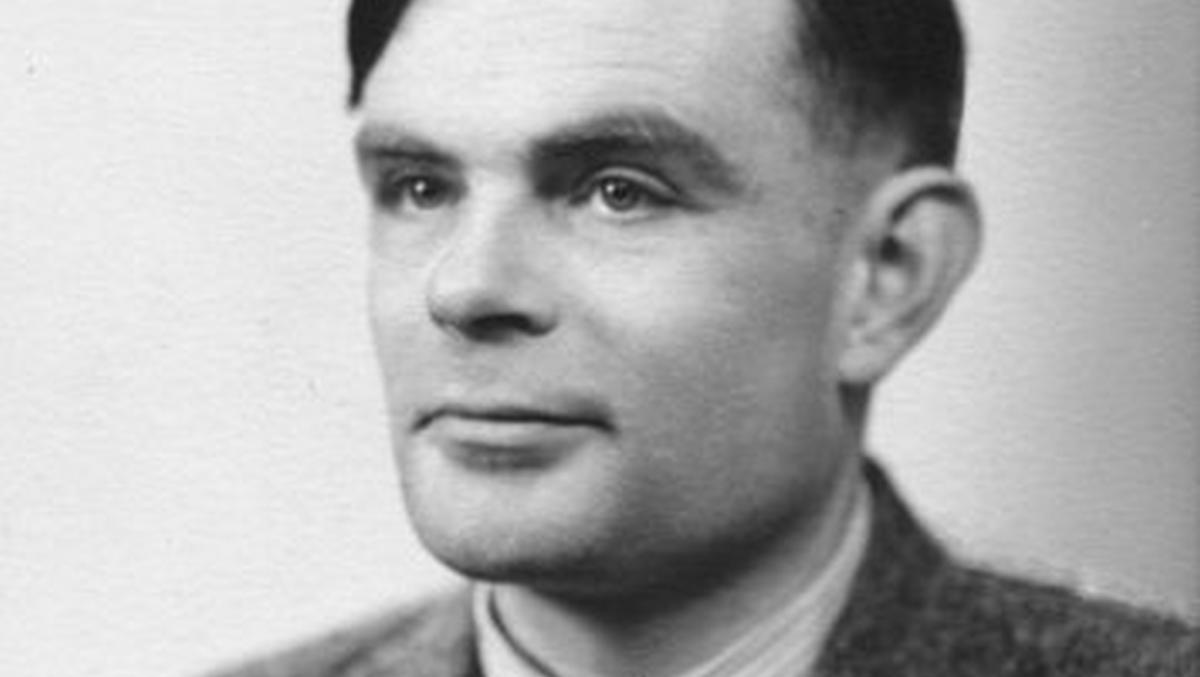 Mannen bak Turingtesten, Alan Turing.Foto: Wikipedia