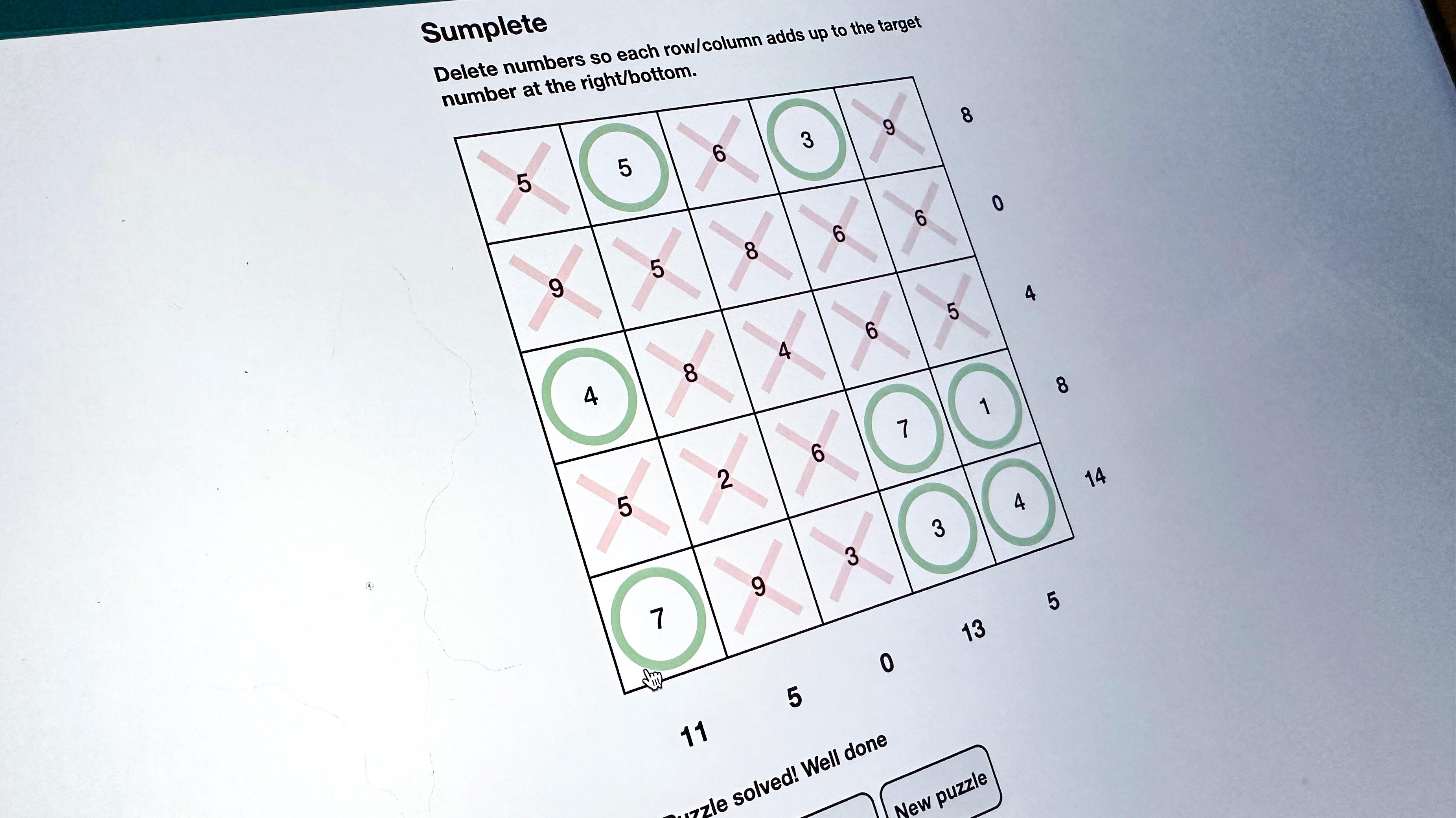 ChatGPT «skapte» Sudoku-konkurrenten «Sumplete»