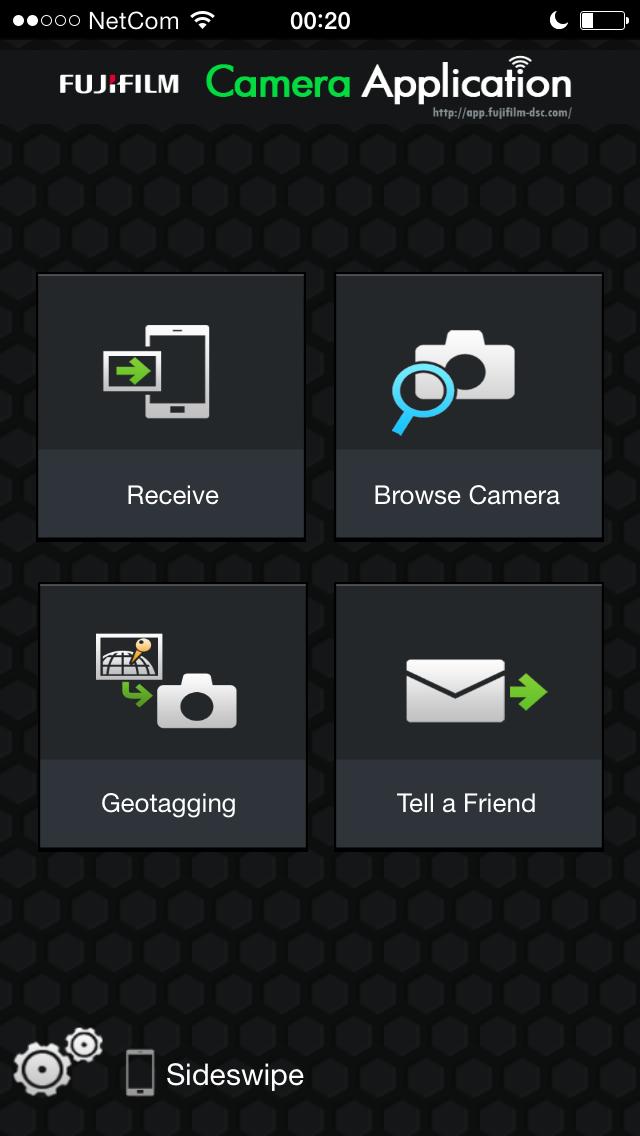 Fujifilms iPhone-app.