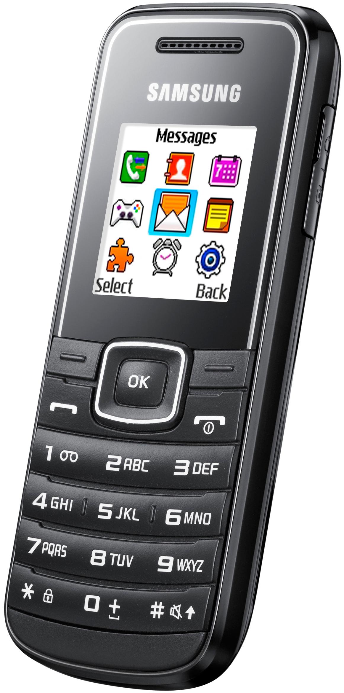 Samsung E1050 koster bare hundre kroner, og er den nest mest solgte mobilen hos Elkjøp i juli.