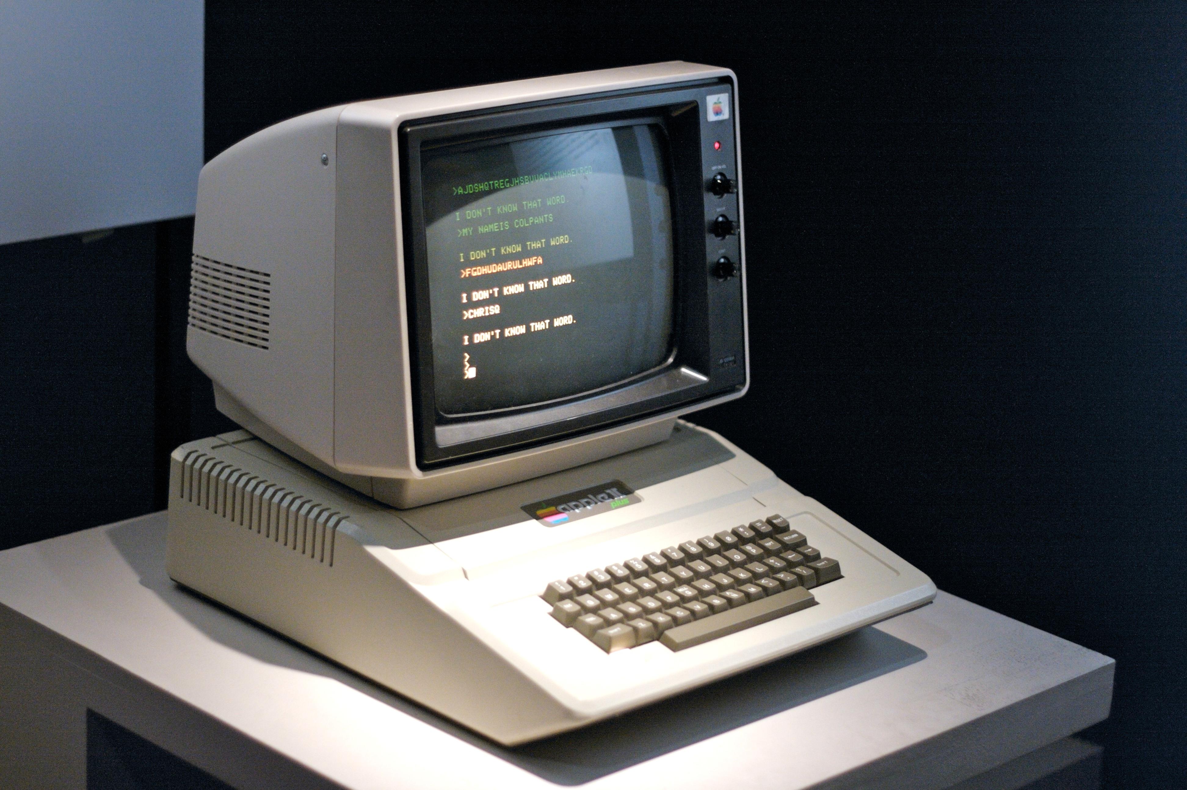 Apple II. Foto: Marcin Wichary