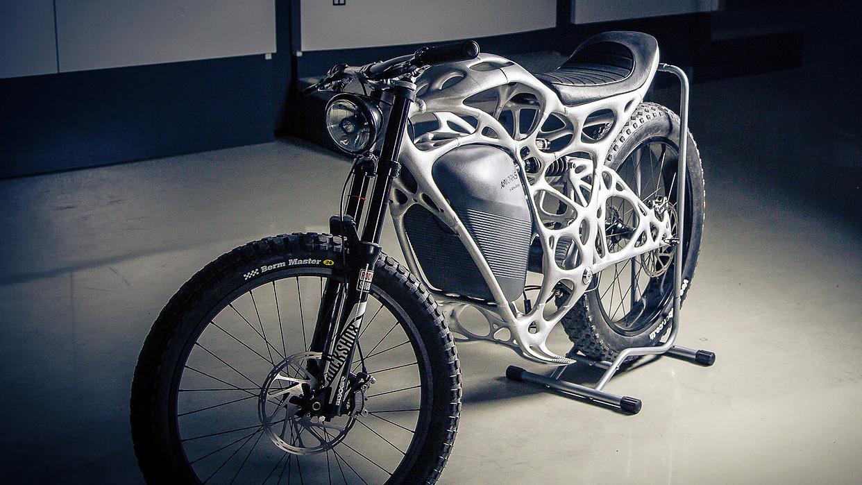 Dette er verdens første 3D-skrevne motorsykkel