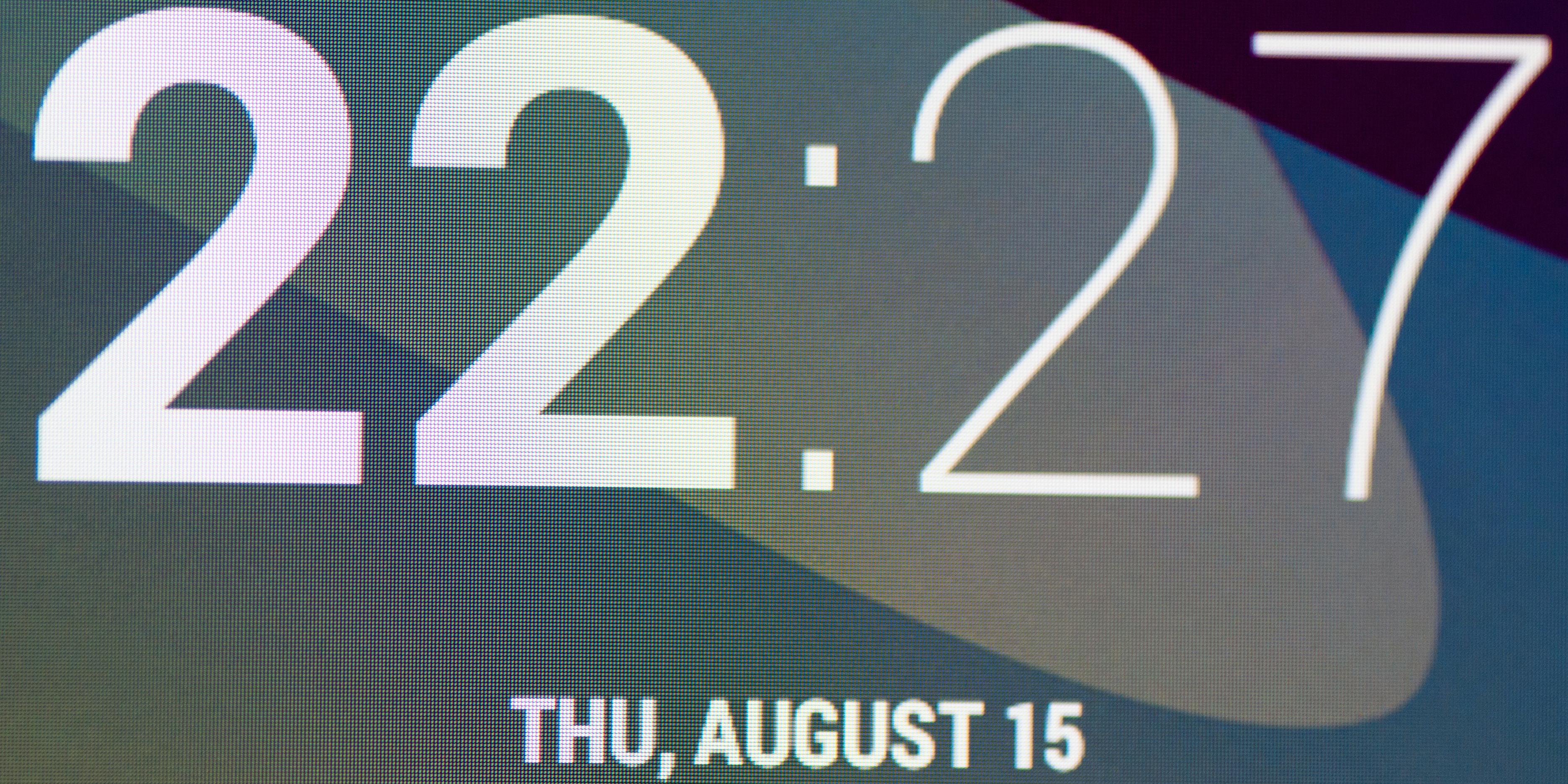Makrobilde av skjermen i forrige utgave av Nexus 7.Foto: Finn Jarle Kvalheim, Amobil.no