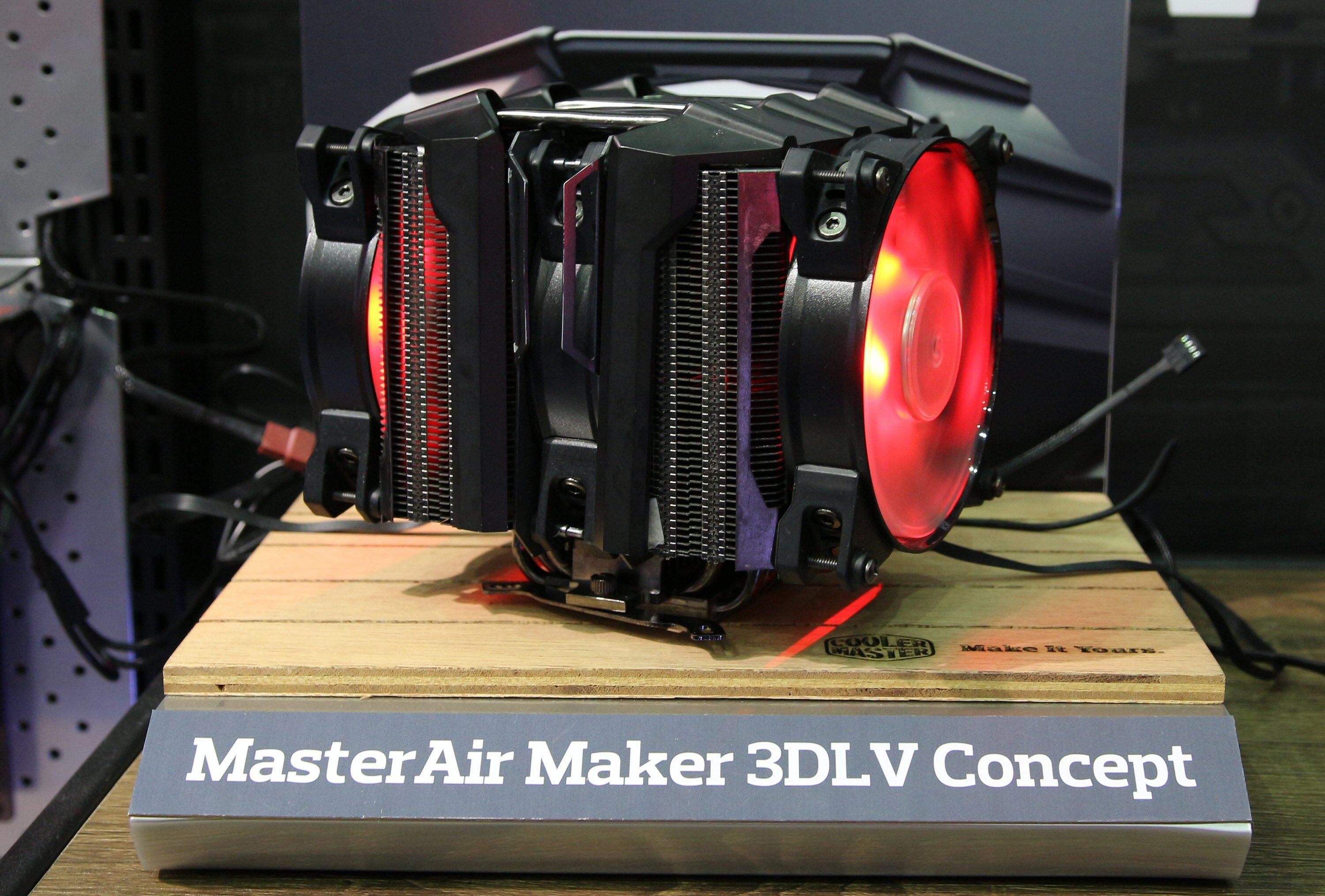 Cooler Master MasterAir Maker 3DLV Concept.