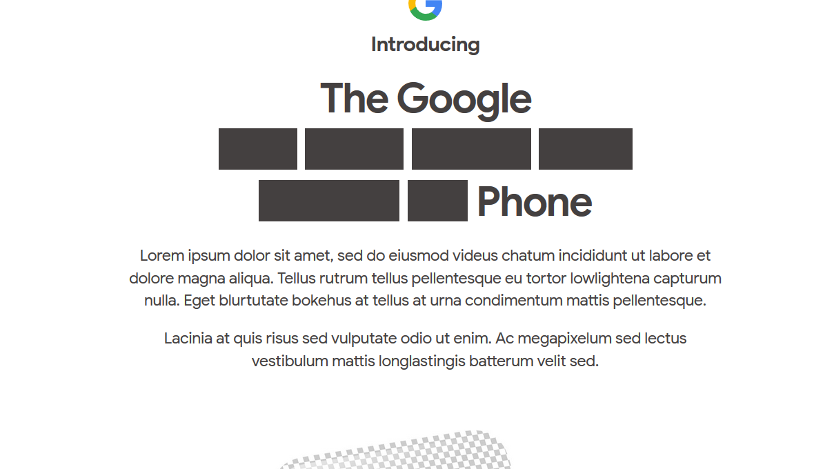 Google bekrefter billig-Pixel