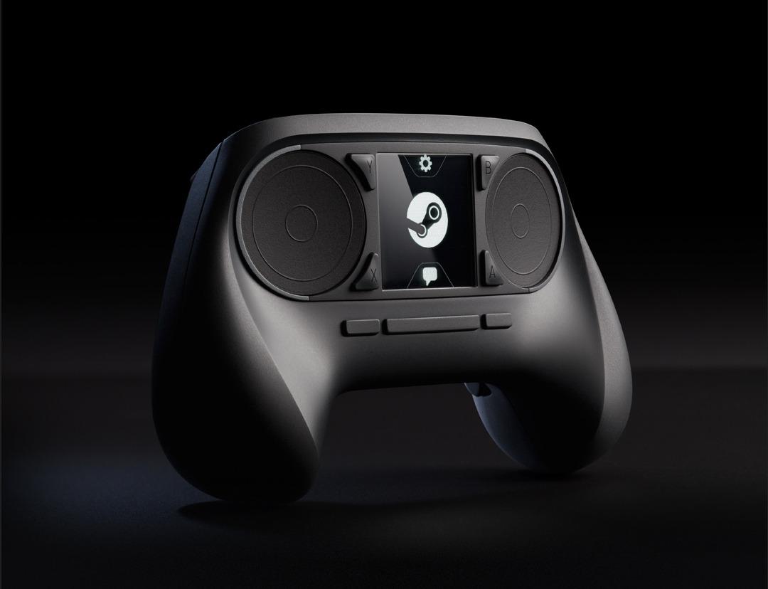 Valve har også laget en egen håndkontroll til Steam Machines. Foto: Valve