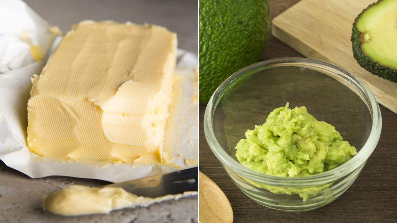 ETT FETT? Er du tom for smør, kan du i noen retter bytte ut smør med most avokado. Foto: Shutterstock / NTB Scanpix