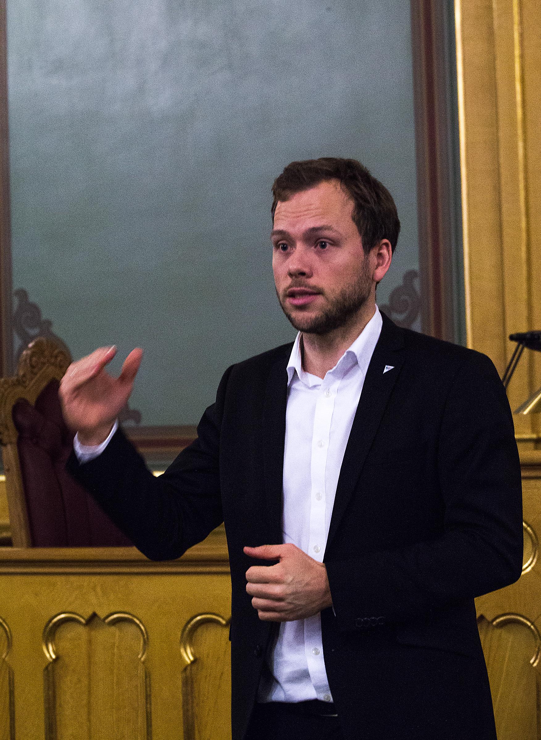Audun Lysbakken, Sosialistisk Venstreparti.Foto: Varg Aamo, Hardware.no