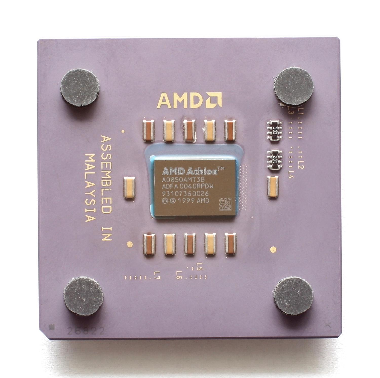 AMD Athlon «Thunderbird» ble en suksess.Foto: Konstantin Lanzet, Wikimedia Commons