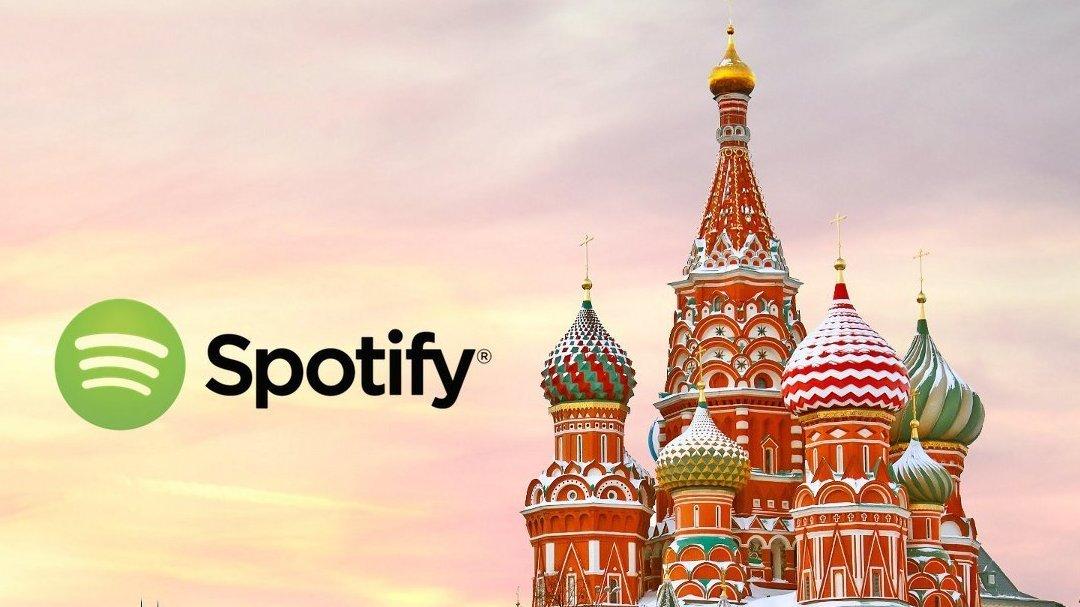 Spotify trekker seg ut av Russland
