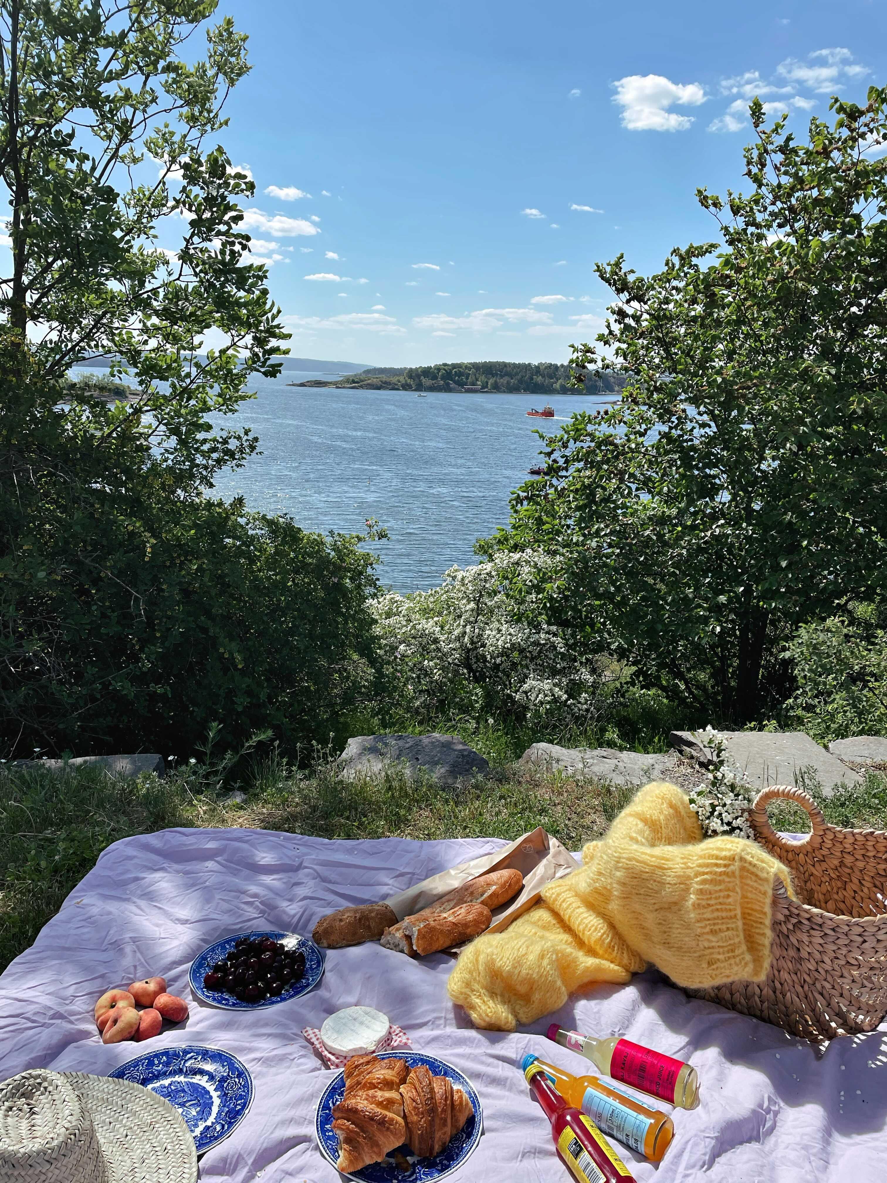 OSLO-SOMMER: MinMote-redaksjonen tok lunsjen ute tidligere denne sommeren på Hovedøya i Oslo.