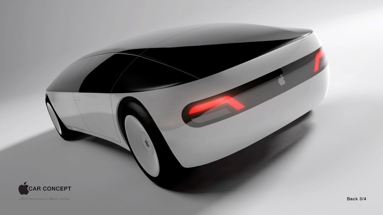 Ingen vet hvordan Apples framtidige elbil ser ut, men noen desigerne tror den vil se omtrent slik ut. Foto: Aristomenis