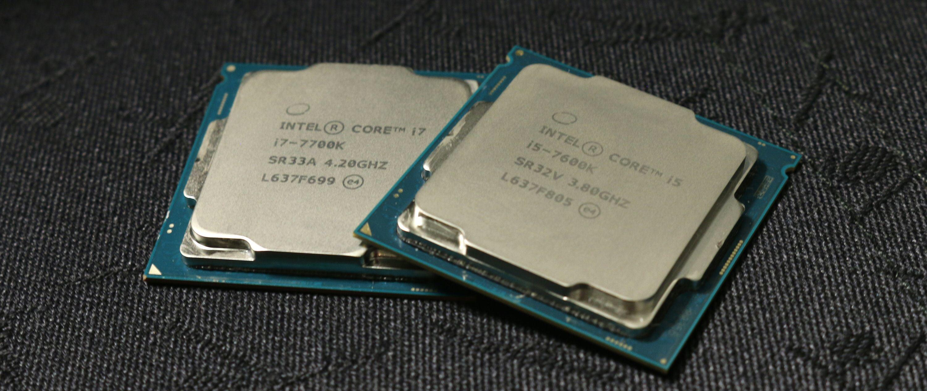 En overklokket Intel Core i5-7600K kan i noen tilfeller gjøre det bedre enn en Core i7-7700K.