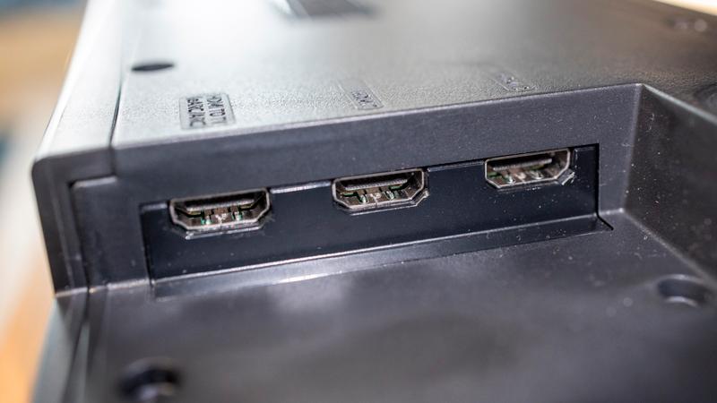 Tre HDMI-porter er greit, men enkelte av konkurrentene har enda flere. 