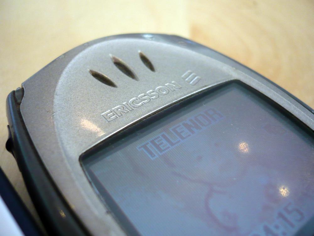 T68 er gamle Ericssons verk, og ikke Sony Ericsson.